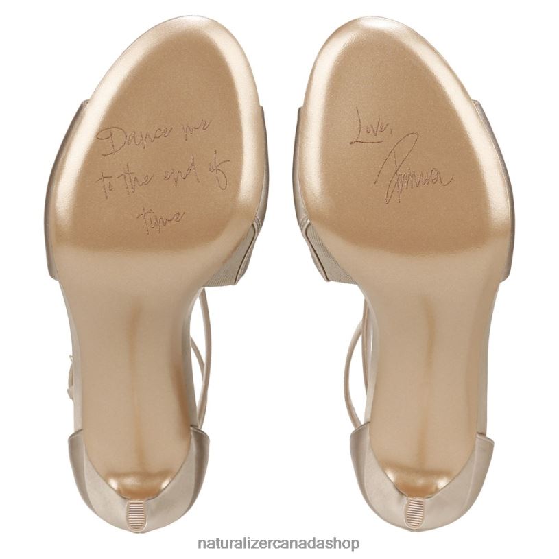 Sandals | CA Naturalizer Women Amor Dress Sandal Champagne Fabric 8LFNB300