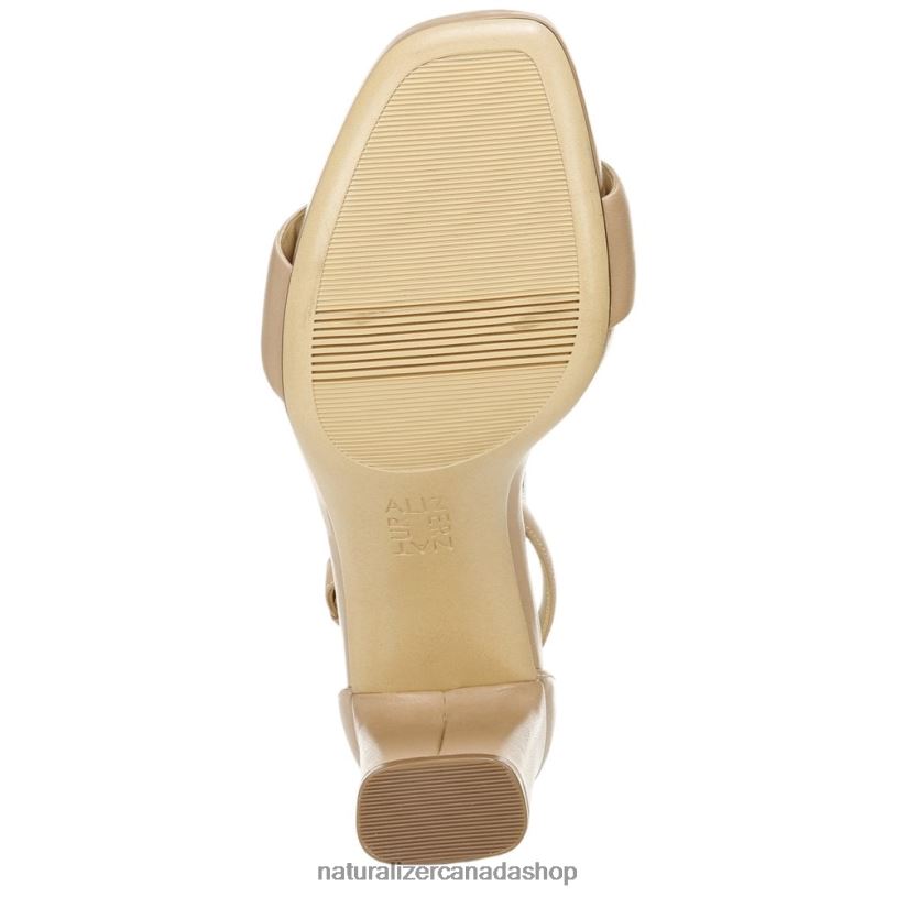 Sandals | CA Naturalizer Women Joy Dress Sandal Creme Brulee Leather 8LFNB68