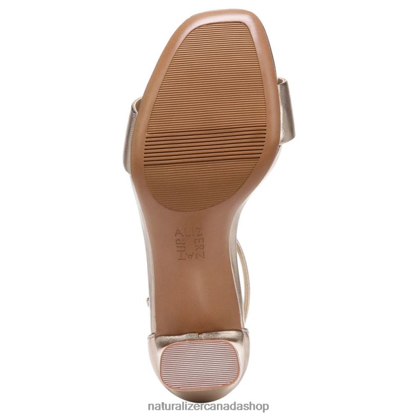 Sandals | CA Naturalizer Women Joy Dress Sandal Light Bronze Leather 8LFNB66