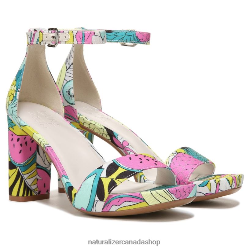 Sandals | CA Naturalizer Women Joy Dress Sandal Retro Fruit Print Fabric 8LFNB75