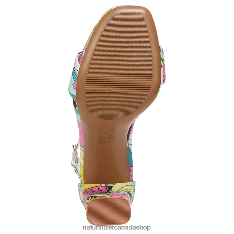 Sandals | CA Naturalizer Women Joy Dress Sandal Retro Fruit Print Fabric 8LFNB75