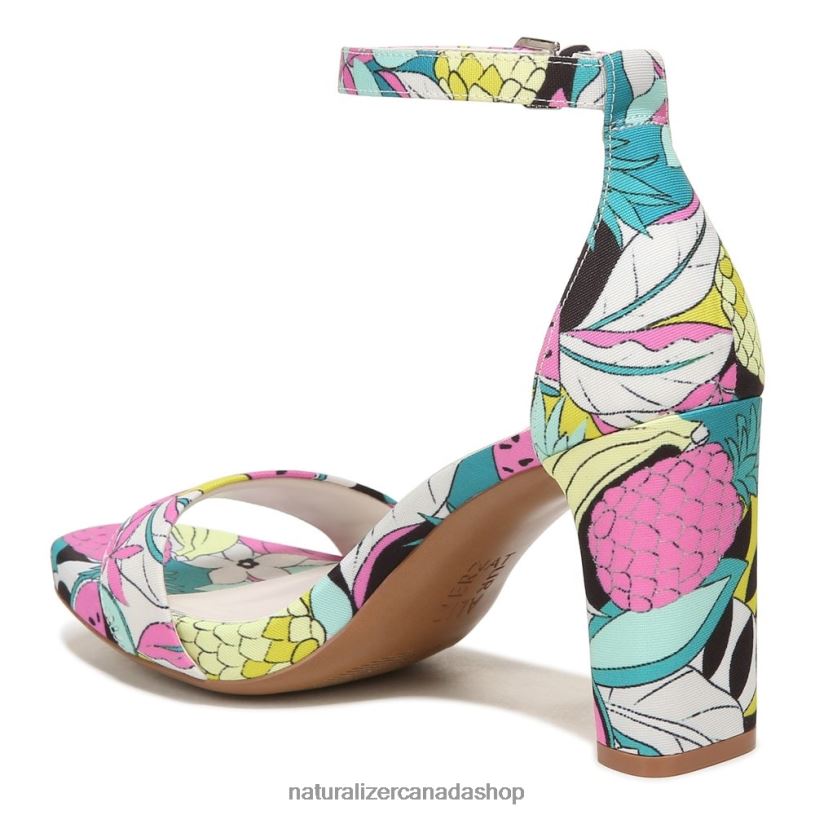Sandals | CA Naturalizer Women Joy Dress Sandal Retro Fruit Print Fabric 8LFNB75