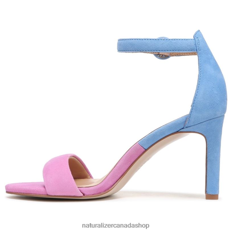 Sandals | CA Naturalizer Women Kinsley Dress Sandal Rose/Blue Suede 8LFNB48