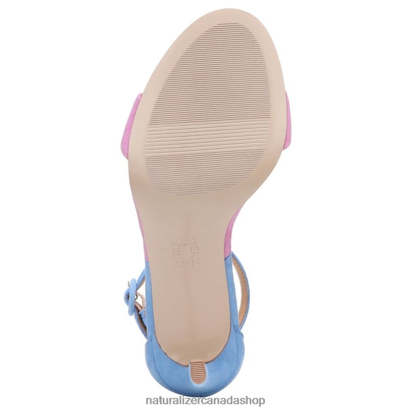Sandals | CA Naturalizer Women Kinsley Dress Sandal Rose/Blue Suede 8LFNB48