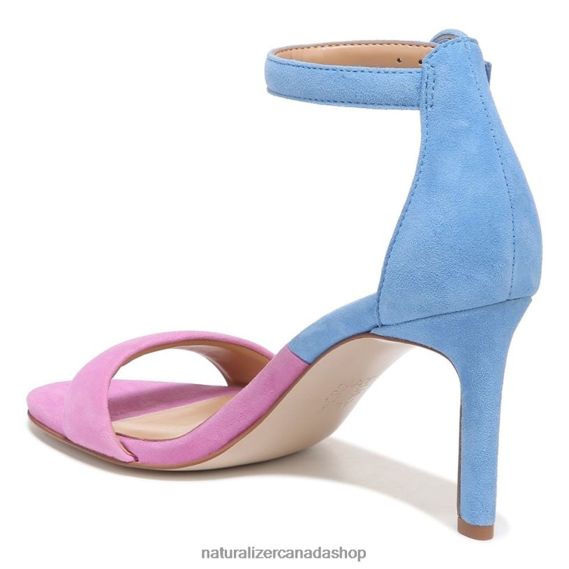 Sandals | CA Naturalizer Women Kinsley Dress Sandal Rose/Blue Suede 8LFNB48