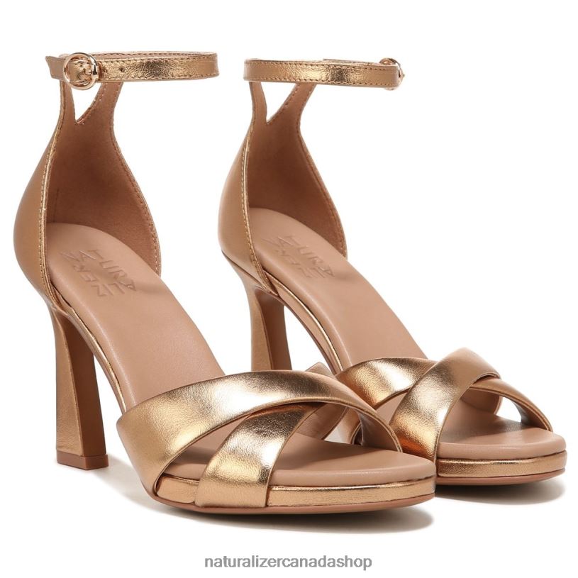 Sandals | CA Naturalizer Women Lizbeth Dress Sandal Butterscotch Leather 8LFNB221