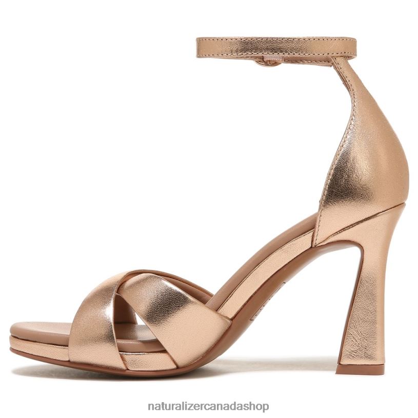 Sandals | CA Naturalizer Women Lizbeth Dress Sandal Soft Champagne Leather 8LFNB219