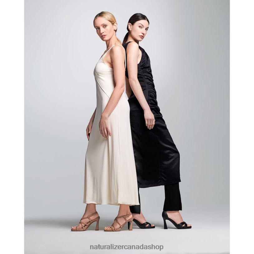 Sandals | CA Naturalizer Women Lizbeth Dress Sandal Soft Champagne Leather 8LFNB219