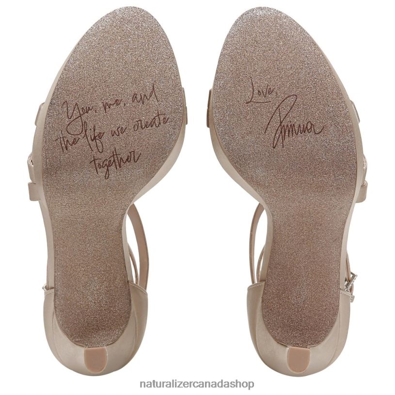 Sandals | CA Naturalizer Women Love 2 Dress Sandal Champagne Fabric 8LFNB324