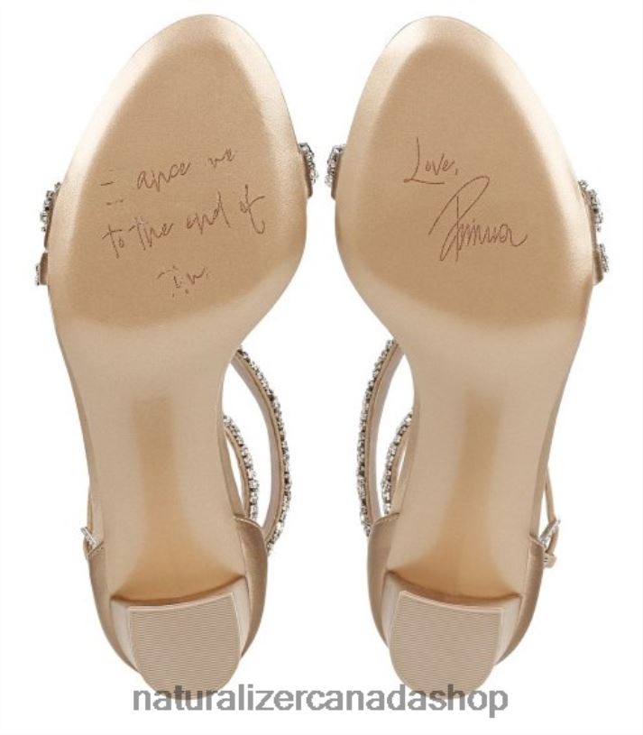 Sandals | CA Naturalizer Women Love Dress Sandal Silk White Fabric/Stones 8LFNB307