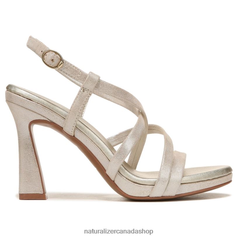 Sandals | CA Naturalizer Women Luisa Dress Sandal Light Gold Leather 8LFNB227