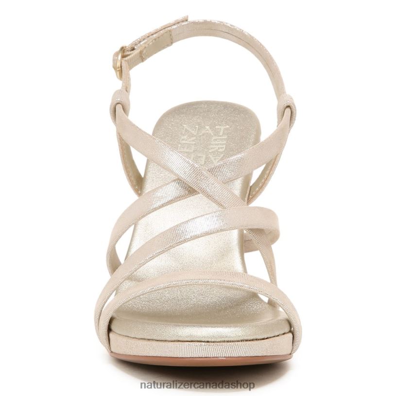 Sandals | CA Naturalizer Women Luisa Dress Sandal Light Gold Leather 8LFNB227