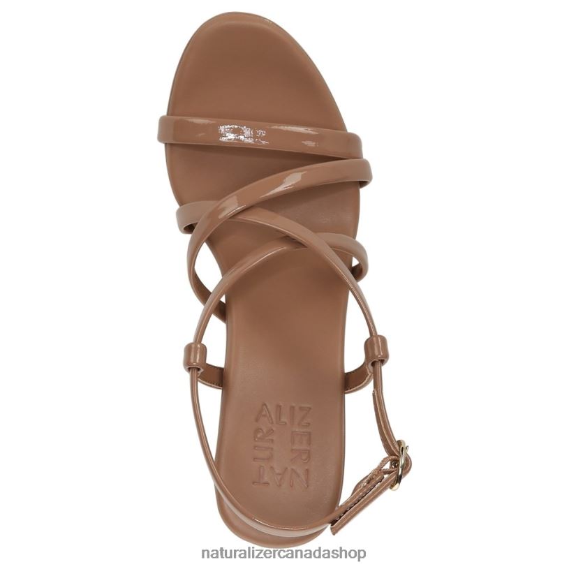 Sandals | CA Naturalizer Women Luisa Dress Sandal Taupe Patent Leather 8LFNB225