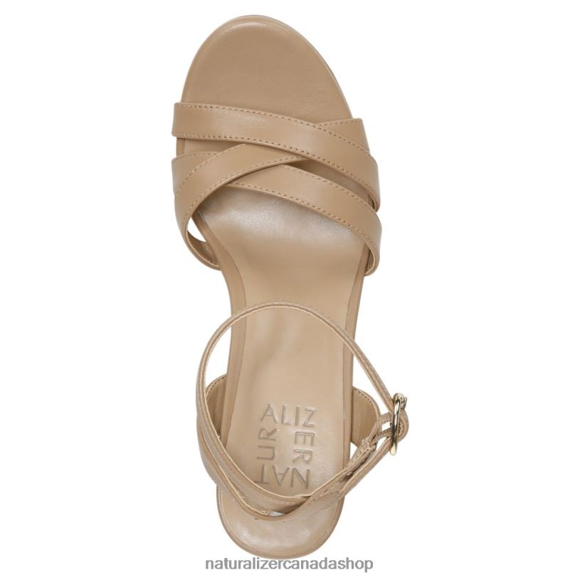 Sandals | CA Naturalizer Women Mallory Dress Sandal Birchwood Leather 8LFNB493