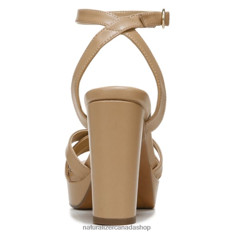 Sandals | CA Naturalizer Women Mallory Dress Sandal Birchwood Leather 8LFNB493