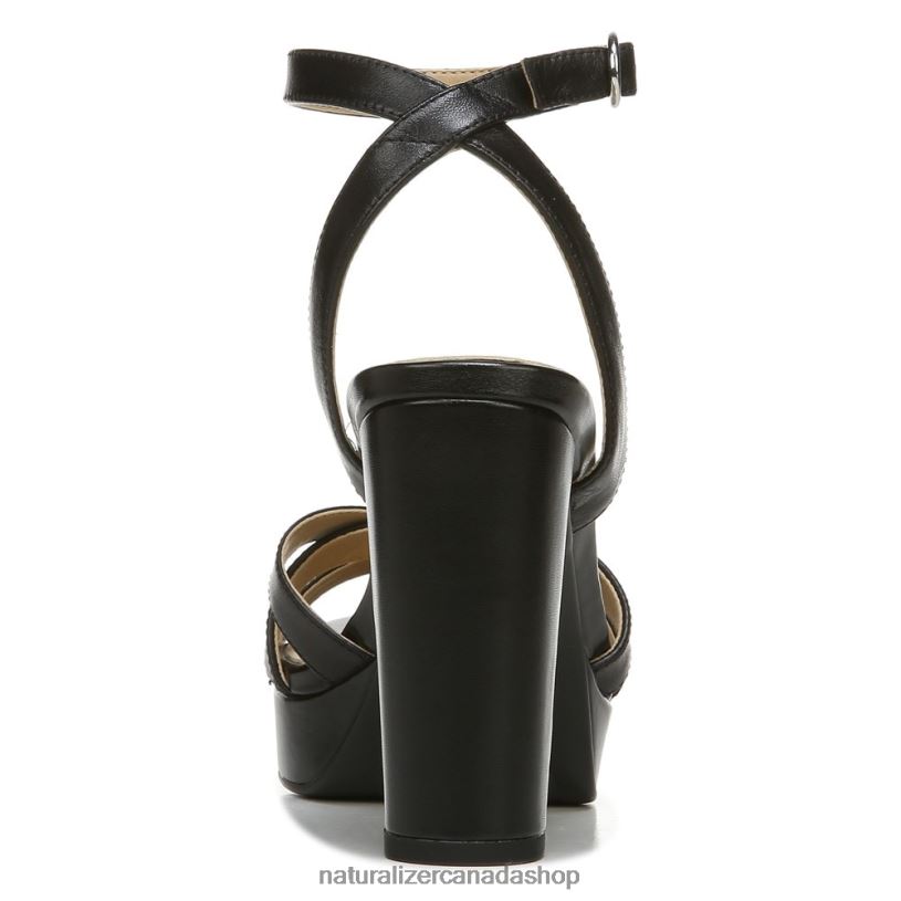 Sandals | CA Naturalizer Women Mallory Dress Sandal Black Leather 8LFNB492