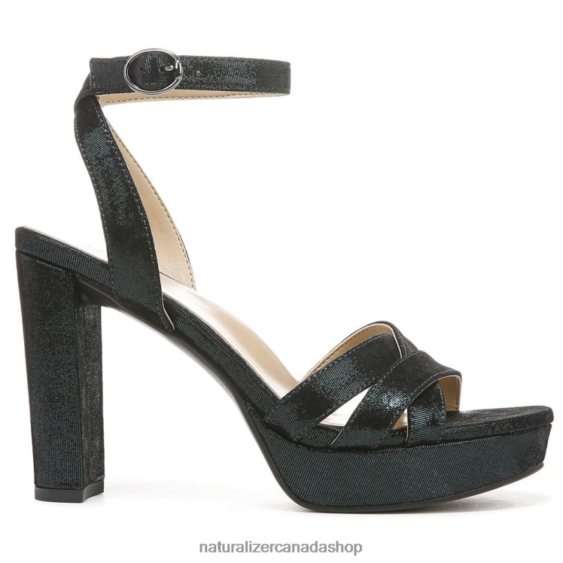 Sandals | CA Naturalizer Women Mallory Dress Sandal Midnight Clover Green Leather 8LFNB496