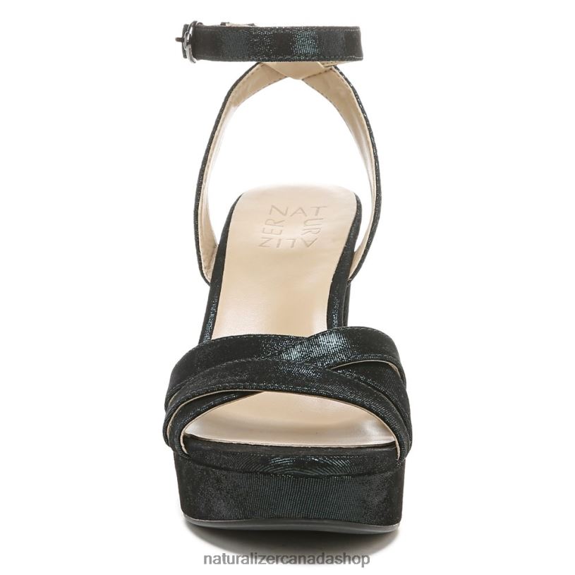 Sandals | CA Naturalizer Women Mallory Dress Sandal Midnight Clover Green Leather 8LFNB496