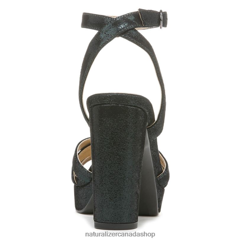 Sandals | CA Naturalizer Women Mallory Dress Sandal Midnight Clover Green Leather 8LFNB496