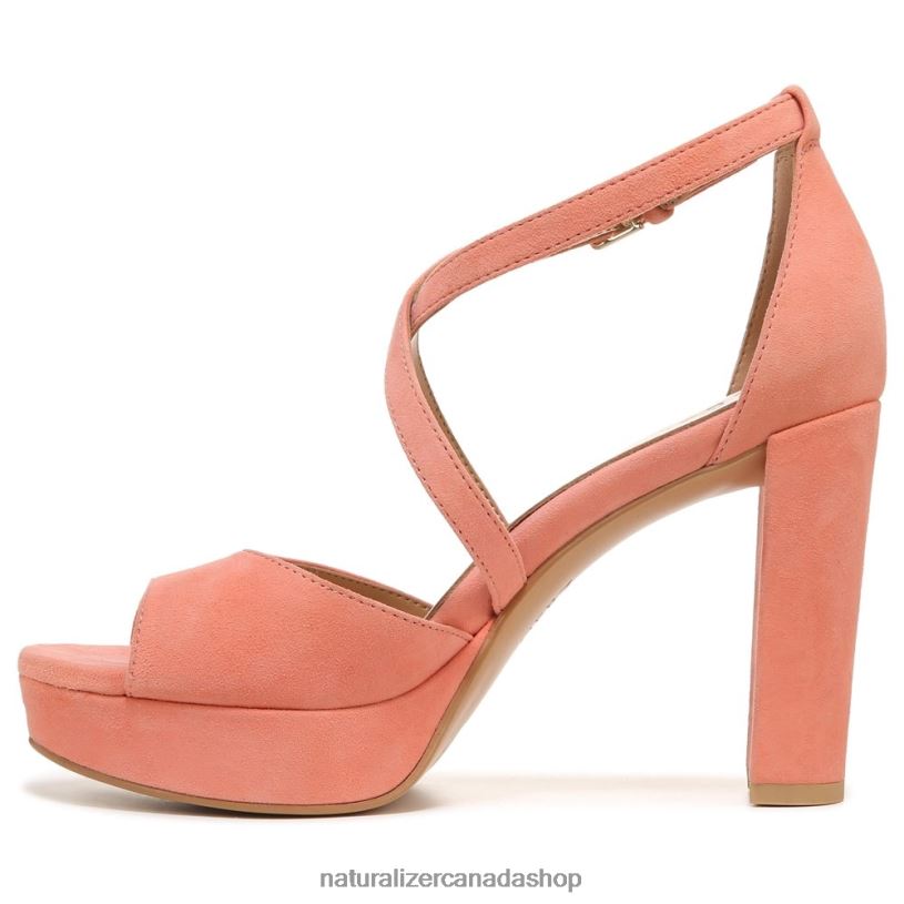 Sandals | CA Naturalizer Women Melody Dress Sandal Coral Suede 8LFNB100