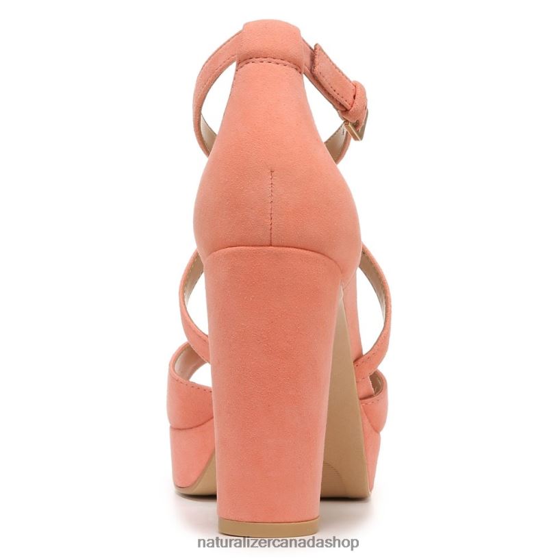Sandals | CA Naturalizer Women Melody Dress Sandal Coral Suede 8LFNB100