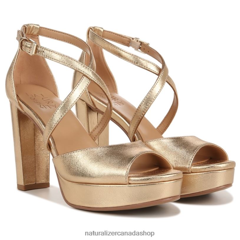 Sandals | CA Naturalizer Women Melody Dress Sandal Dark Gold Leather 8LFNB98