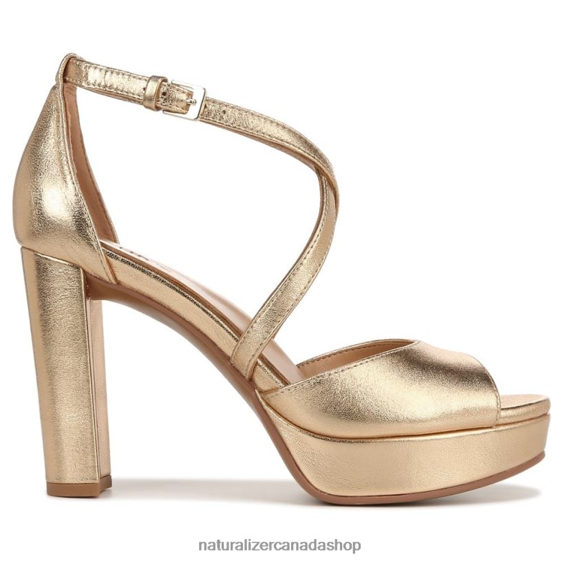 Sandals | CA Naturalizer Women Melody Dress Sandal Dark Gold Leather 8LFNB98