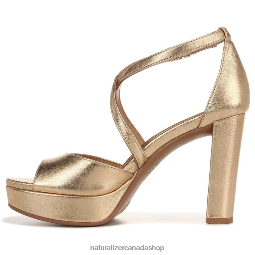 Sandals | CA Naturalizer Women Melody Dress Sandal Dark Gold Leather 8LFNB98