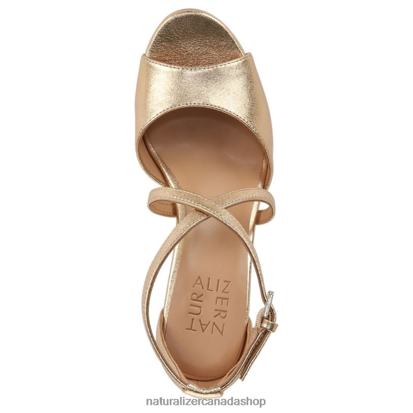 Sandals | CA Naturalizer Women Melody Dress Sandal Dark Gold Leather 8LFNB98