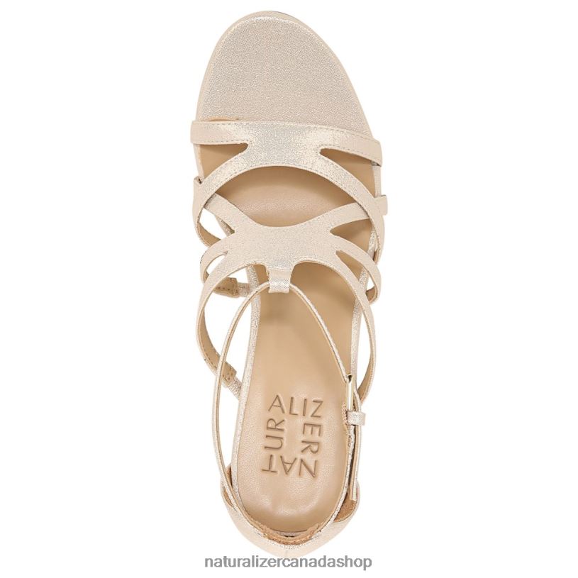 Sandals | CA Naturalizer Women Neona Dress Sandal Light Gold Synthetic 8LFNB563