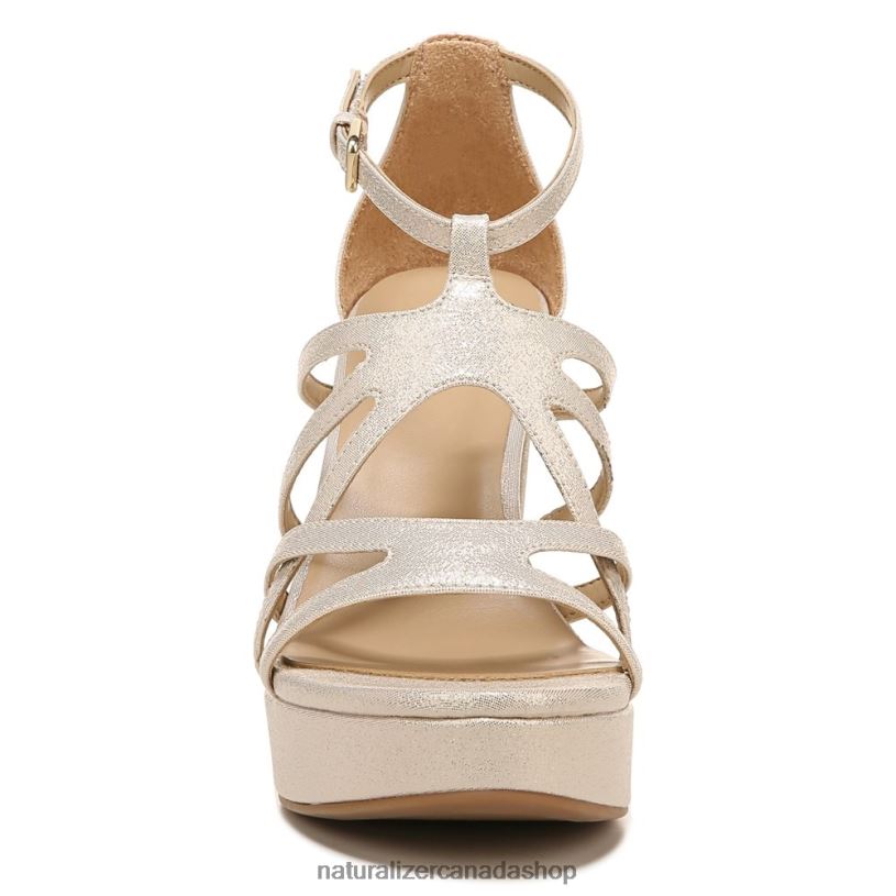 Sandals | CA Naturalizer Women Neona Dress Sandal Light Gold Synthetic 8LFNB563