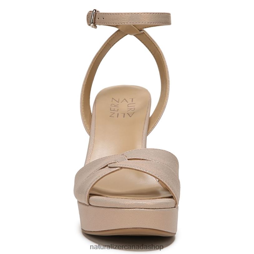 Sandals | CA Naturalizer Women Nevena Dress Sandal Gingerbread Beige Synthetic 8LFNB541