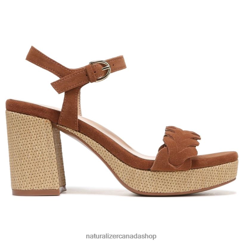 Sandals | CA Naturalizer Women Pandora Sandal English Tea Brown Leather 8LFNB338