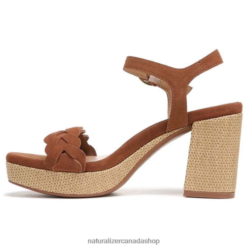 Sandals | CA Naturalizer Women Pandora Sandal English Tea Brown Leather 8LFNB338