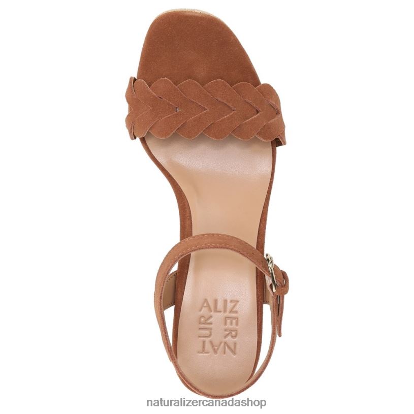 Sandals | CA Naturalizer Women Pandora Sandal English Tea Brown Leather 8LFNB338