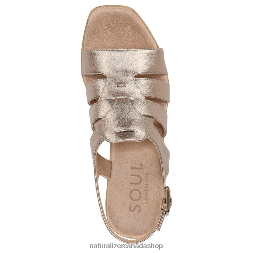 Sandals | CA Naturalizer Women Soul Aki Sandal Warm Silver Synthetic 8LFNB561