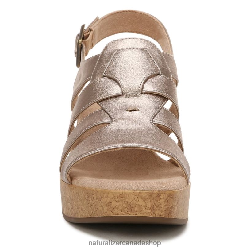 Sandals | CA Naturalizer Women Soul Aki Sandal Warm Silver Synthetic 8LFNB561