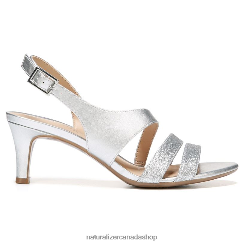 Sandals | CA Naturalizer Women Taimi Dress Sandal Silver/Glitter Synthetic 8LFNB503