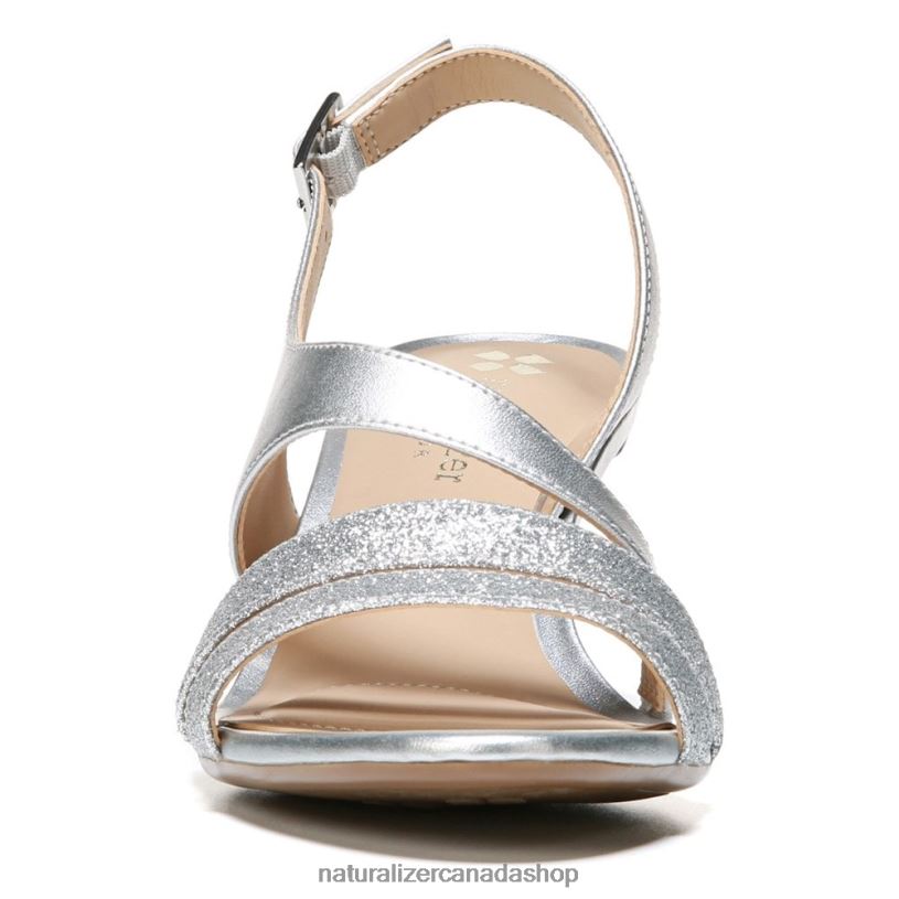 Sandals | CA Naturalizer Women Taimi Dress Sandal Silver/Glitter Synthetic 8LFNB503
