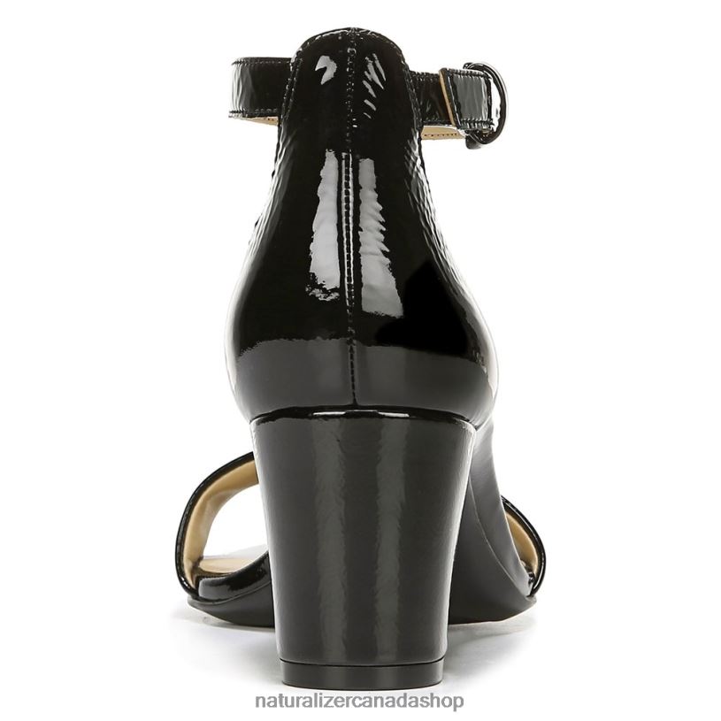 Sandals | CA Naturalizer Women Vera Dress Sandal Black Patent Leather 8LFNB10