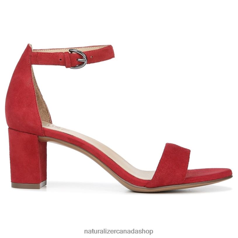 Sandals | CA Naturalizer Women Vera Dress Sandal Hot Sauce Suede 8LFNB19