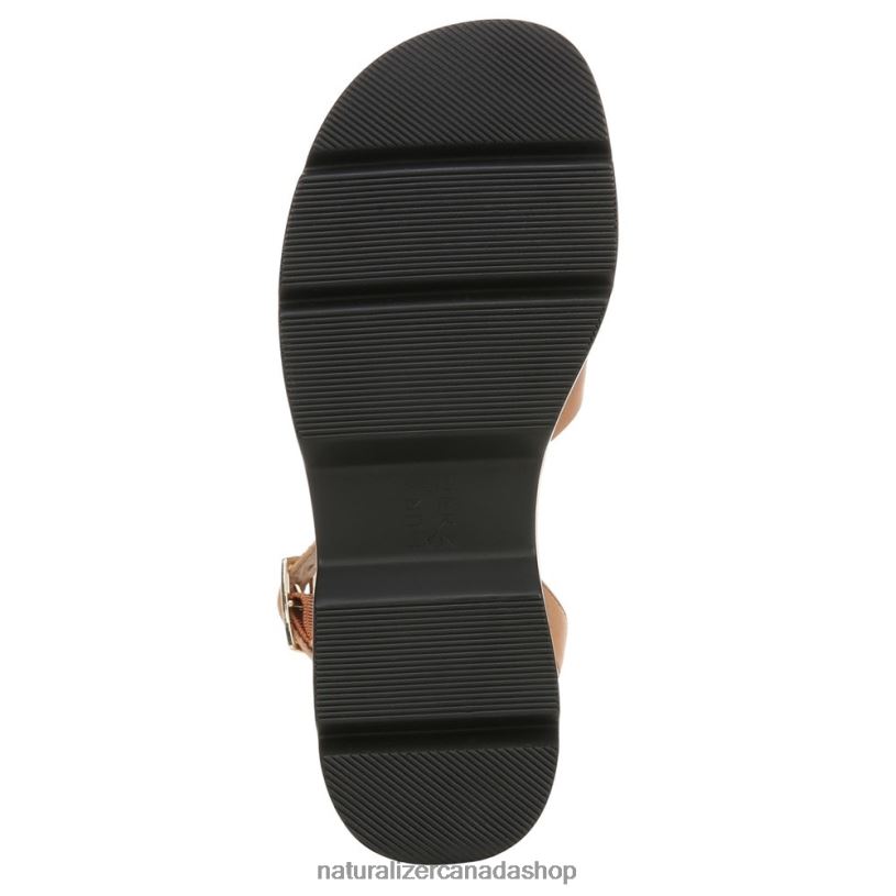 Sandals | CA Naturalizer Women Darry Sandal Toffee Brown Leather 8LFNB34