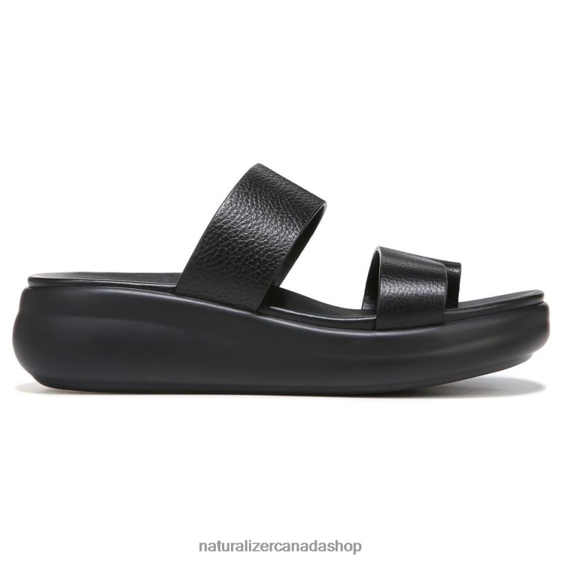 Sandals | CA Naturalizer Women Gen N Drift 2 Sandal Black Leather 8LFNB29