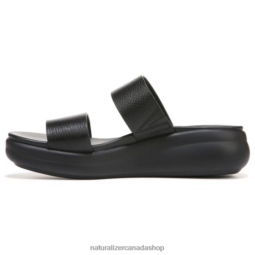 Sandals | CA Naturalizer Women Gen N Drift 2 Sandal Black Leather 8LFNB29