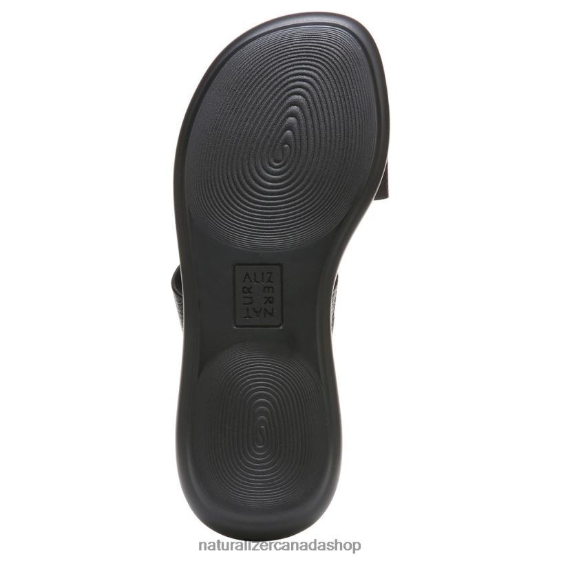 Sandals | CA Naturalizer Women Gen N Drift 2 Sandal Black Leather 8LFNB29