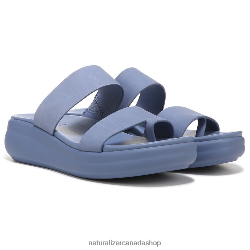 Sandals | CA Naturalizer Women Gen N Drift 2 Sandal Blue Leather 8LFNB30