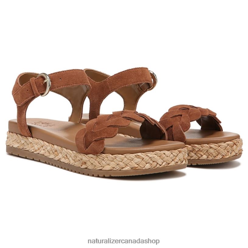 Sandals | CA Naturalizer Women Neila Sandal English Tea Brown Leather 8LFNB207