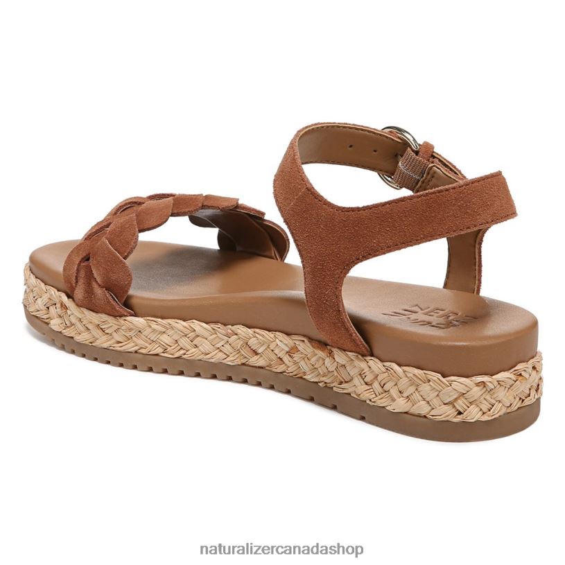 Sandals | CA Naturalizer Women Neila Sandal English Tea Brown Leather 8LFNB207