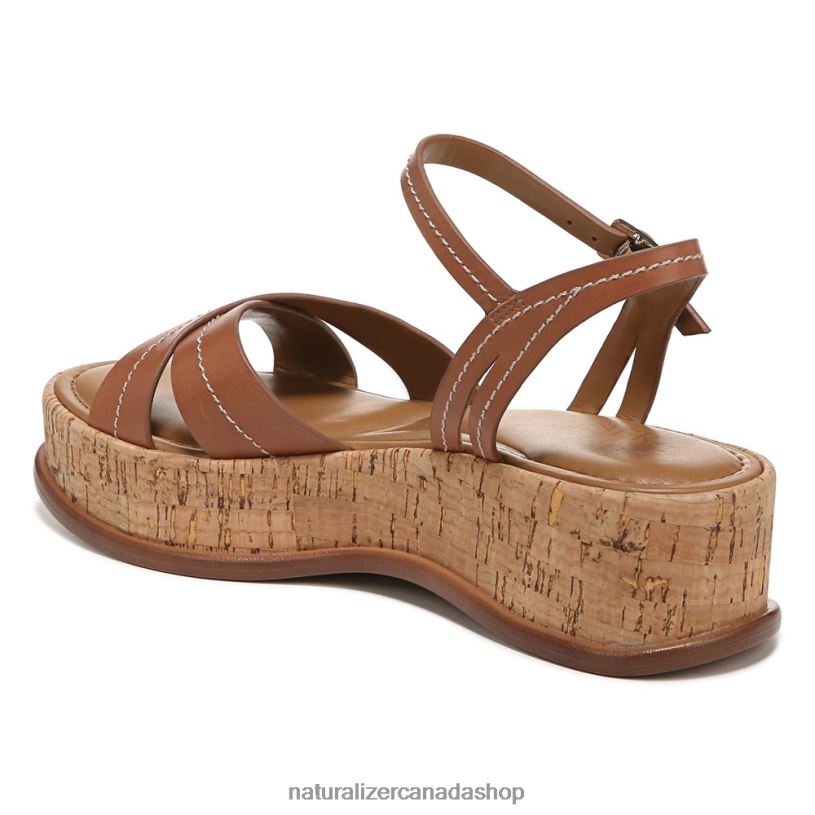 Sandals | CA Naturalizer Women Rikki Sandal English Tea Brown Leather 8LFNB616