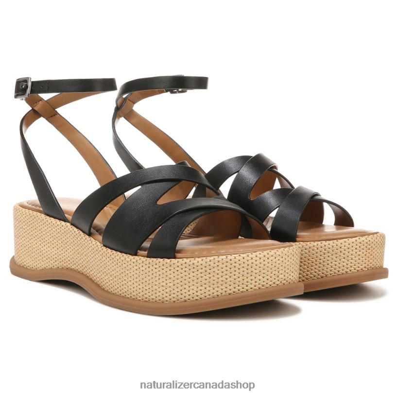 Sandals | CA Naturalizer Women Riley Sandal Black Synthetic 8LFNB617